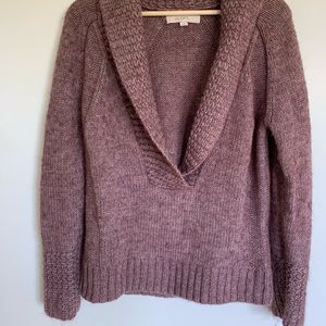 Loft Alpaca wool blend Cowl Neck Sweater